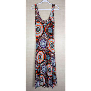 Women's Mexicali Blues Multi-Patterned Sleeveless Maxi Dress Size M